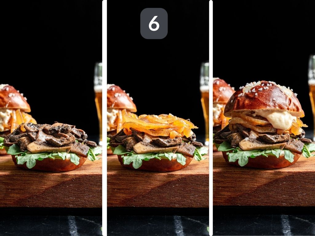 Portobello Mushroom Sliders